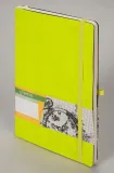 notes-a5-kropki-impresja-limonka-antra-antra-stan-nowy