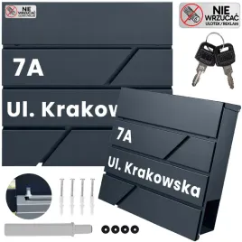 skrzynka-pocztowa-z-adresem-numerem-domu-personalizowana-wzory-antracytowa