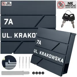 duza-skrzynka-na-listy-z-adresem-numerem-domu-wzory-antracytowa