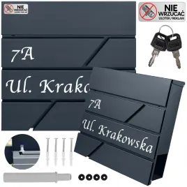 duza-skrzynka-na-listy-z-adresem-numerem-domu-wzory-antracytowa