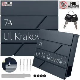 skrzynka-pocztowa-z-adresem-numerem-domu-personalizowana-wzory-antracytowa