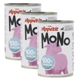 comfy-appetit-mono-jagniecina-monoproteinowa-karma-mokra-dla-psa-3x400g