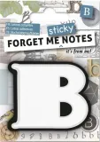 forget-me-sticky-notes-kart-samoprzylepne-litera-b-stan-nowy