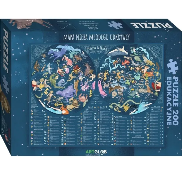 puzzle-200-mapa-nieba-mlodego-odkrywcy-stan-nowy