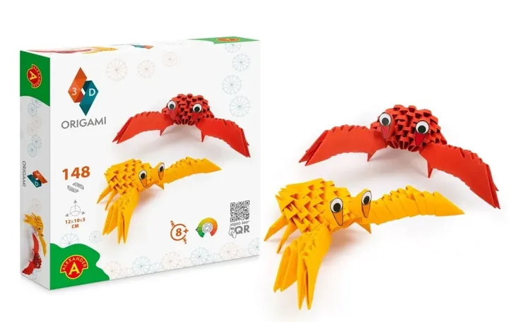 origami-3d-kraby-alex-plec-chlopcy-dziewczynki