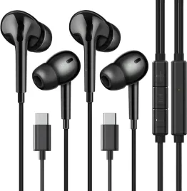 zestaw-2x-sluchawki-usb-c-czarne-z-mikrofonem-or-przewodowe-stereo-typ-c