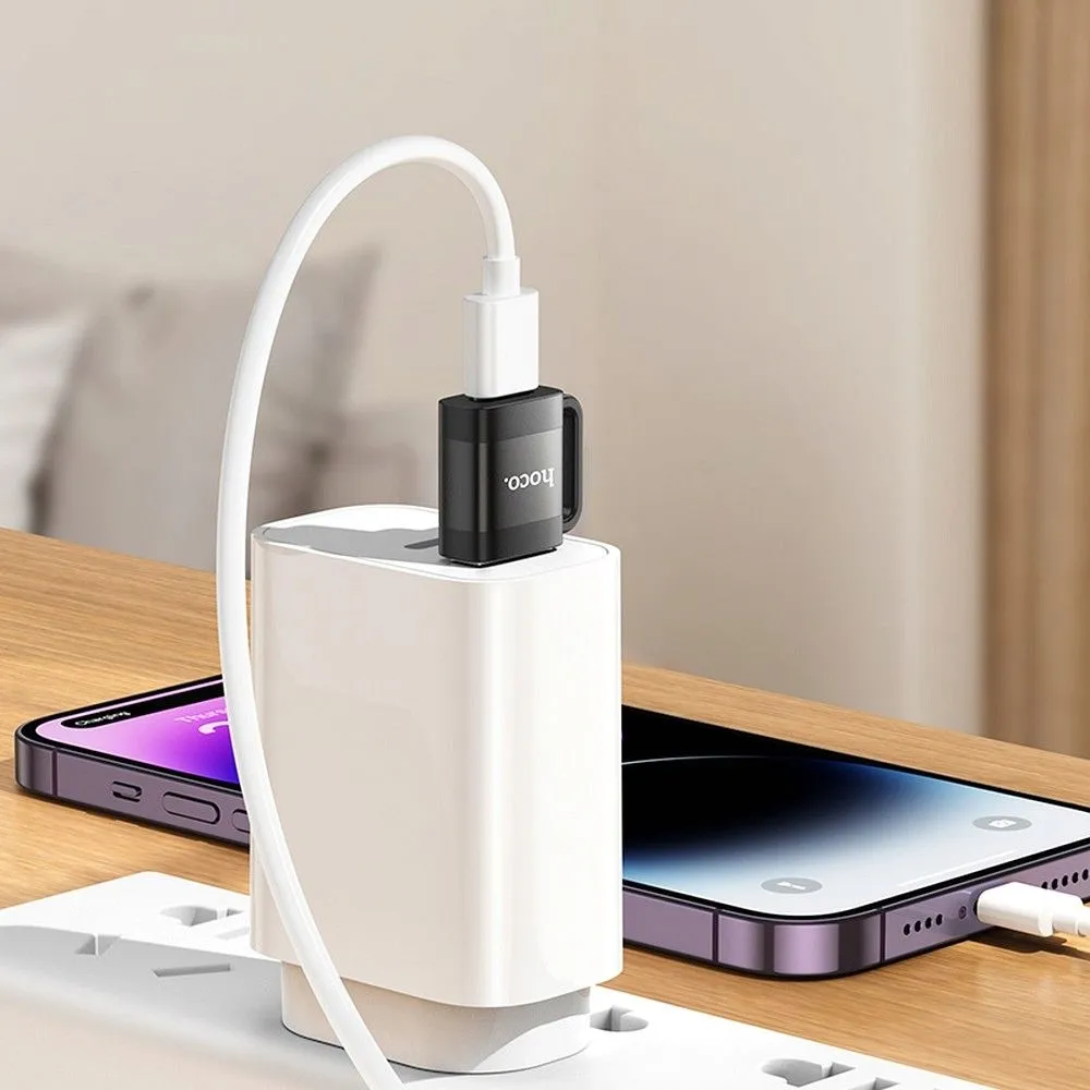 adapter-otg-usb-a-do-usb-c-hoco-3a-ua31d-czarny