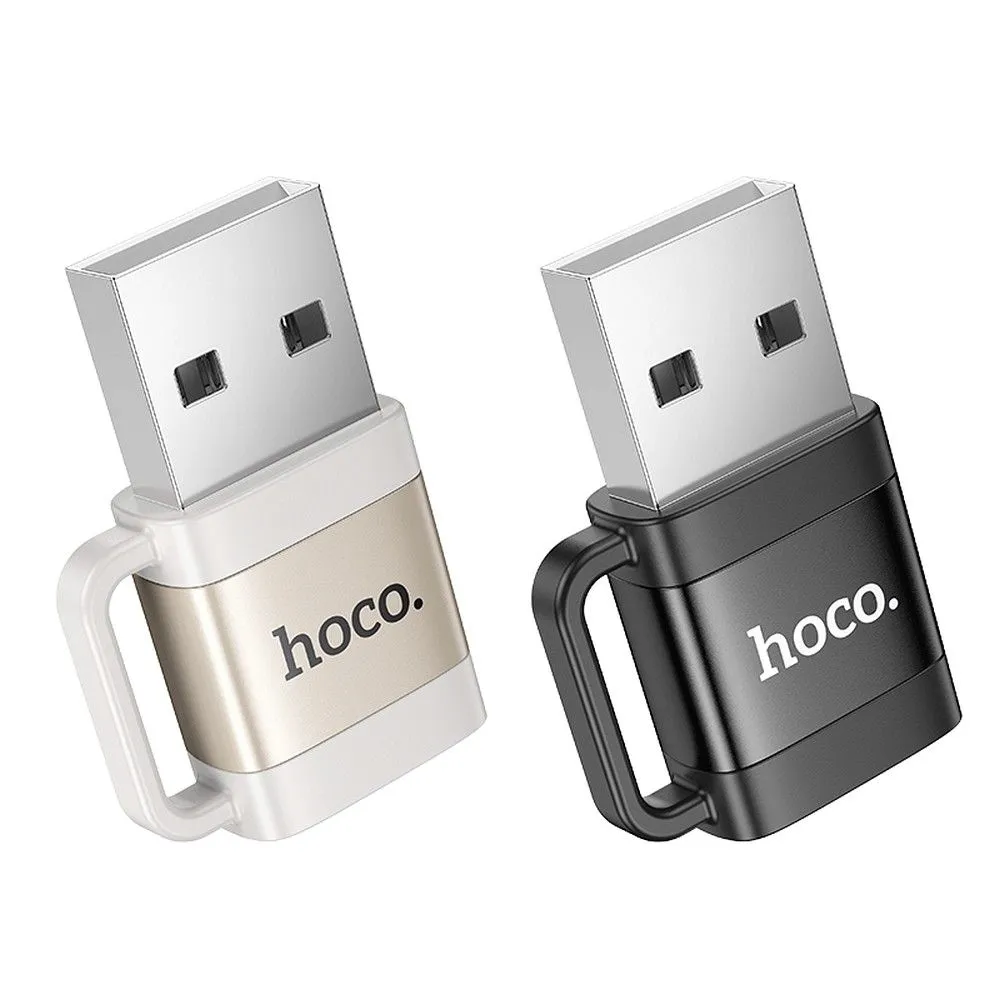 adapter-otg-usb-a-do-usb-c-hoco-3a-ua31d-czarny-stan-nowy