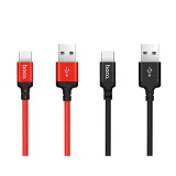 kabel-usb-a-do-usb-c-hoco-2a-2-m-x14-czarny-stan-nowy