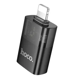 adapter-otg-lightning-do-usb-a-hoco-ua36-czarny-transparentny