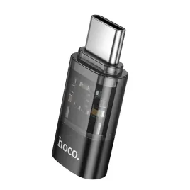 adapter-usb-c-do-lightning-hoco-ua36d-transparentny-czarny