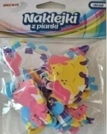 naklejki-z-pianki-jednorozec-28szt-brewis