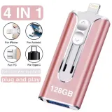 pendrive-dataflex-128-gb-srebrny-usb-3-0-micro-usb-lightning-stan-nowy