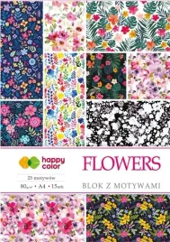 blok-z-motywami-flowers-a4-15k-80g-happy-color-gd
