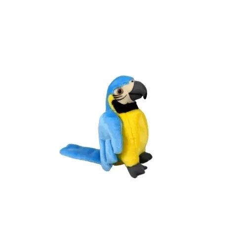 papuga-niebieska-25cm-dubi-material-tkanina