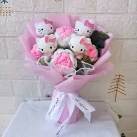 hello-kitty-sztuczne-kwiaty-bukiet-prezent-na-walentynki-35-cm