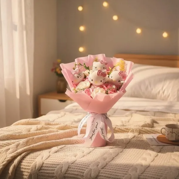 bukiet-hello-kitty-pluszowy-prezent-walentynki-stan-nowy