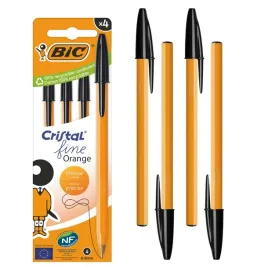 dlugopis-bic-orange-fine-cristal-czarny-4-sztuki