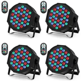 reflektory-uking-led-rgb-36-diod-zestaw-4-z-pilotem
