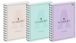 kolozeszyt-a5-100k-kratka-academy-pastel-5szt-i