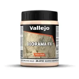 vallejo-26-810-diorama-fx-thick-mud-light-brown-mud-200-ml-vallej