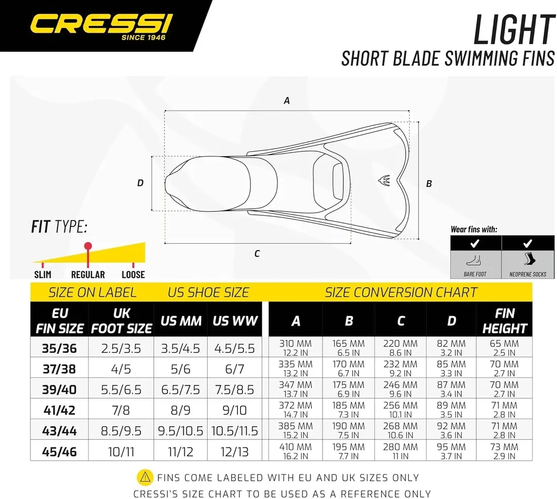 pletwy-cressi-light-37-38