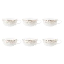 zestaw-6-filizanek-do-herbaty-280ml-bialy-porcelana-seltmann