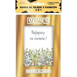 karnet-ramka-dziadek-las