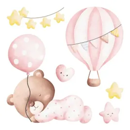 zestaw-naklejek-sciennych-do-pokoju-dziecka-mis-balony-i-gwiazdki-60x56-cm