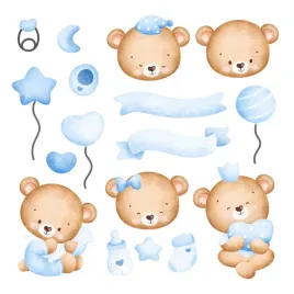 set-naklejek-samoprzylepnych-do-pokoju-dziecka-urocze-male-misie-60x84-cm