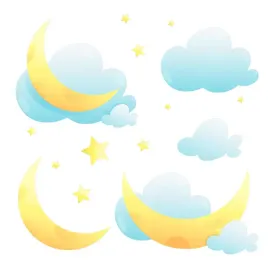 set-naklejek-nocne-niebo-delikatne-ksiezyce-i-gwiazdy-w-chmurach-60x96-cm