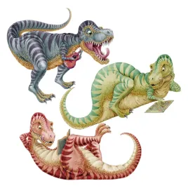 naklejki-dla-dzieci-samoprzylepne-scienne-trzy-kolorowe-dinozaury-60x91-cm