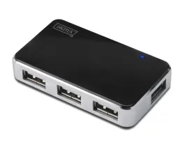 hub-usb-digitus-da-70220-4xusb-2-0-aktywny-czarny