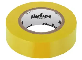 tasma-izolacyjna-klejaca-rebel-013-mm-x-19-mm-x-10-yd-zolta