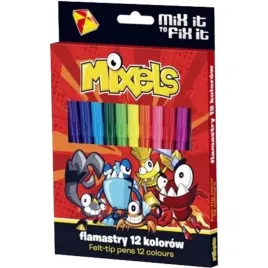 mixels-flamastry-pisaki-szkolne-12-kolorow