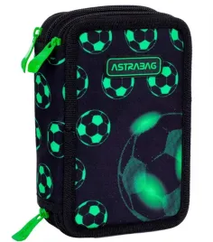 astrabag-piornik-szkolny-trzykomorowy-wyposazenie-kredki-pisaki-football