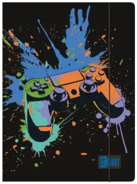 st-right-teczka-z-gumka-a4-na-rysunki-game-controller-splash