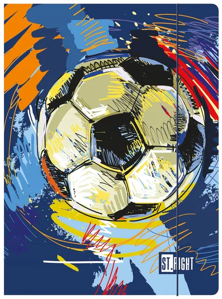 ST.RIGHT TECZKA Z GUMKĄ A4 NA RYSUNKI MATCH BALL