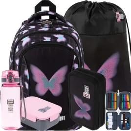 st-right-plecak-szkolny-mlodziezowy-dla-dziewczynki-butterfly-5w1-zestaw