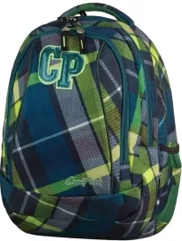 coolpack-combo-plecak-szkolny-mlodziezowy-2w1-zielony-kratka-29l