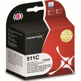 tusz-asarto-canon-511c-244str-color
