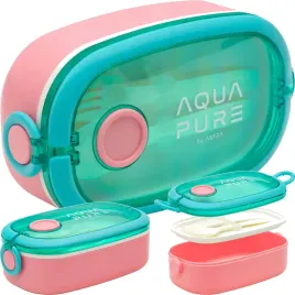 aqua-pure-sniadaniowka-szkolna-pojmenik-na-zywnosc-ze-sztuccami-mint-pink