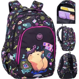 coolpack-plecak-szkolny-mlodziezowy-dla-dziewczynki-capybara-music-prime
