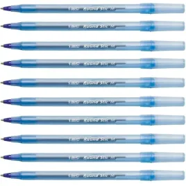 bic-dlugopis-biurowy-szkolny-round-stic-niebieski-10-sztuk