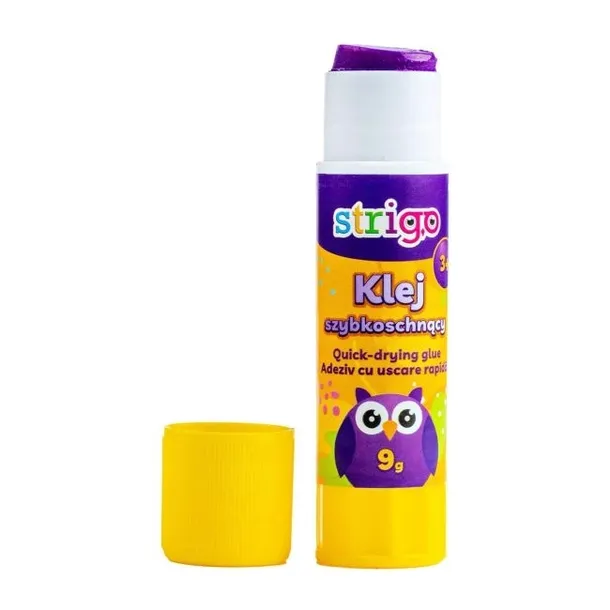 STRIGO KLEJ SZKOLNY W sztyfcie SZYBKOSCHNĄCY BARDZO MOCNY 9g