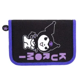 kuromi-piornik-szkolny-dwuklapkowy-bez-wyposazenia-kuromi-black