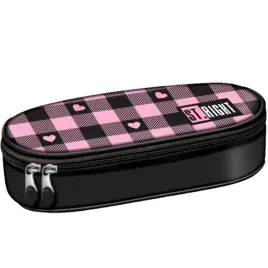 st-right-piornik-szkolny-saszetka-usztywniona-pink-checkered