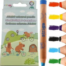 strigo-kredki-jumbo-grube-dla-dzieci-w-drewnianej-oprawie-6-sztuk-kapibara