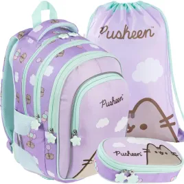 pusheen-plecak-szkolny-mlodziezowy-dziewczynki-kotorozec-violet-zestaw-3w1