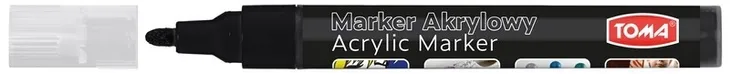 TOMA MARKER AKRYLOWY CZARNY